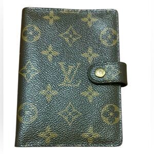 Louis Vuitton Black and Gold Monogram Wallet